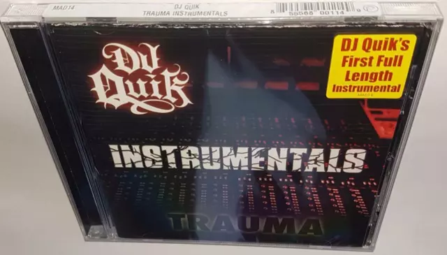 Dj Quik Trauma Instrumentals (2006) Brand New Sealed Cd