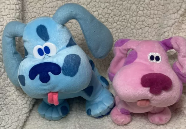 Blues Clues Plush Blue & Magenta