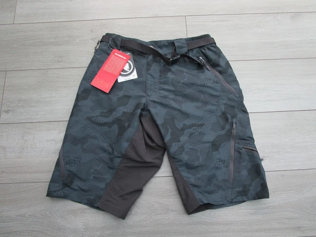 Endura Herren Hummvee II Baggy Fahrrad Kurz M grau tarnfarben MTB NEU BRANDNEU MIT ETIKETT