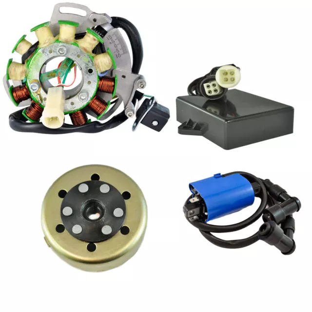 Kit HO Stator + CDI HP + Ignition Coil + Flywheel OEM Repl.# 3XC-82310-01-00