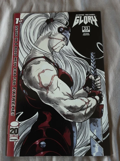 Glory, Image Comics, #23, February 2012, Second Printing