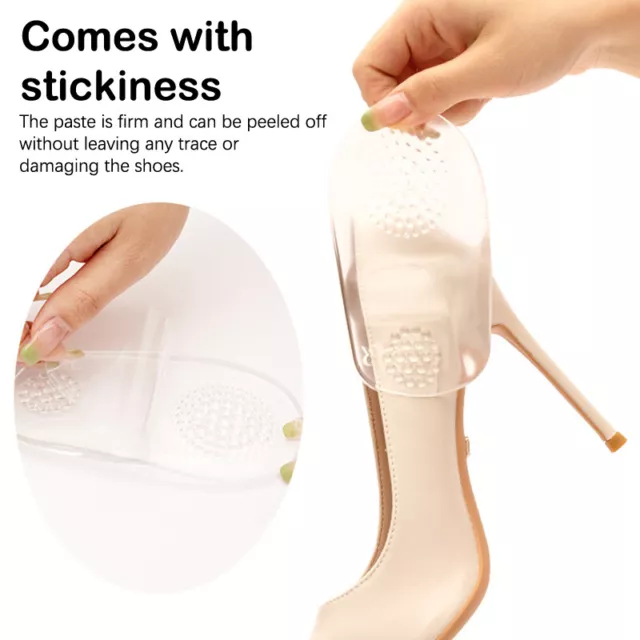1Pair Heel Pads For Foot Comfortable Heel Pain Relief Product Gel Heel Cushions 2