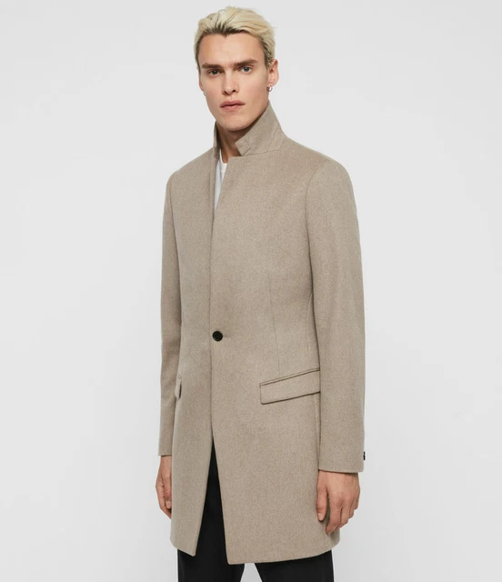 All saints bodell coat charcoal deals
