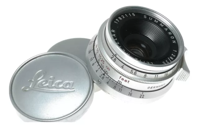 Leica Summaron 2.8/35 mm Screw RARE M39 rangefinder lens LTM