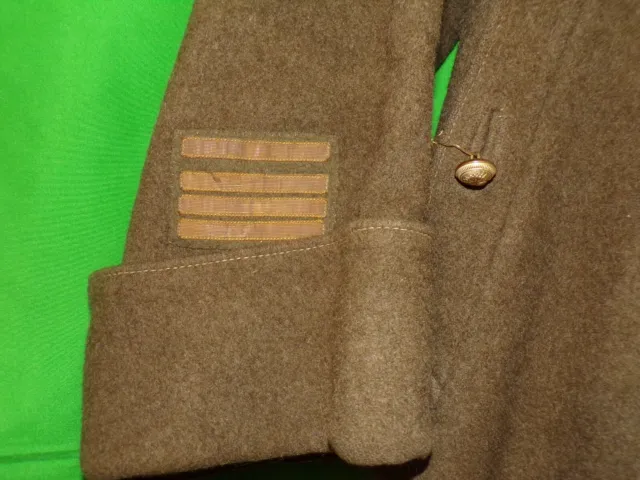 Manteau capote model 1932 France 40 WW2 commandant infanterie french coat 2