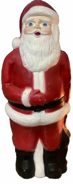 Vintage 22" Santa Claus Christmas Blow Mold Union Products USA
