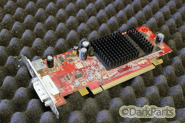 Carte Graphique ATI Radeon X600 Low Profile - PCI Express, DVI, S-Video - Occasion