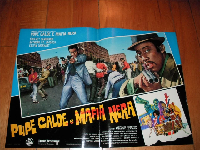 FOTOBUSTA PUPE CALDE E Mafia Nera Cotton Comes To Harlem Blaxploitation
