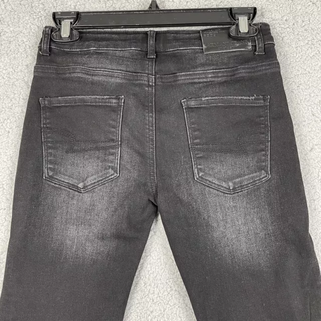 Pantalones de mezclilla Armani Art of Denim negros para jóvenes talla 16 T 3