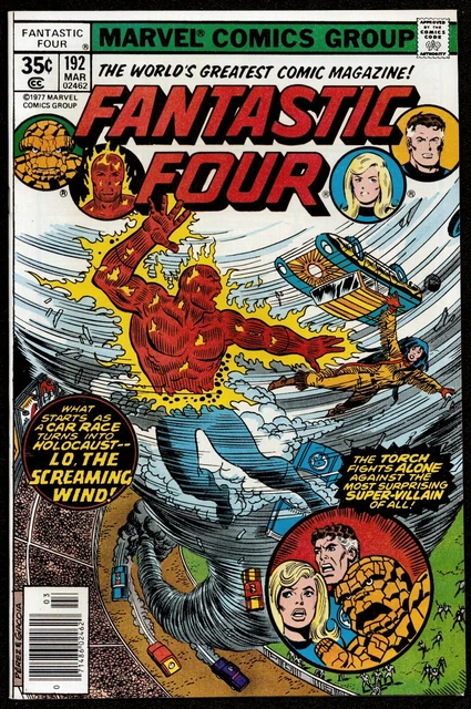 Fantastic Four #192 ~9.2|NM- March 1978 Marvel Comics George Perez art not CGC