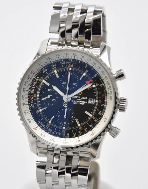 Breitling Navitimer GMT 1 Chronograph GMT 46 Black A24322121B2A1 Bracelet Breitling Navitimer GMT 1 Chronograph GMT 46 Black A24322121B2A1 Bracelet