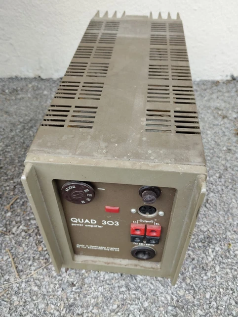 Amplificateur Quad 303 D’occasion – Puissance Audio Vintage – Son Clair Et Chaud