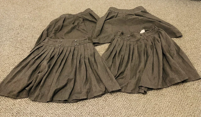 Girls TU Grey School Skirt Clothing Bundle Joblot Age 11-12 years