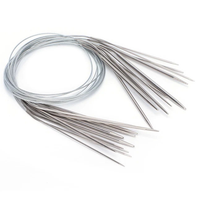 (65 Cm) Aiguilles à Tricoter Circulaires Aiguilles à Tricoter Lisses Doux
