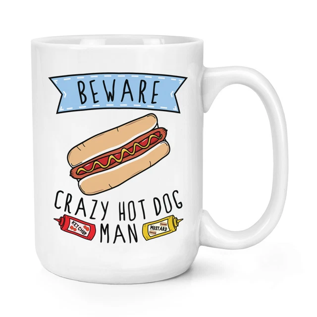 Grande Tasse à Café Humoristique 'Chocolat Saupoudré' - Céramique Blanche 426ml - Marque Gift Base