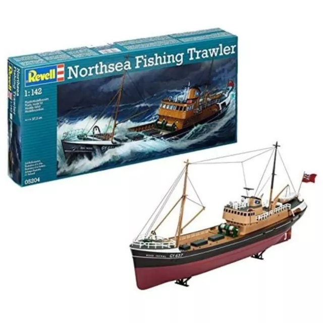 Germany level 1/142 Northsea trawler fishing boat 05204 plastic model