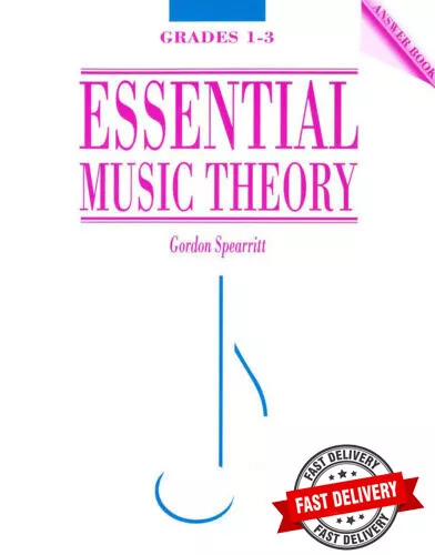 Essential Music Theory Grades 1-3 Answer Book- Gordon Spearritt *New*