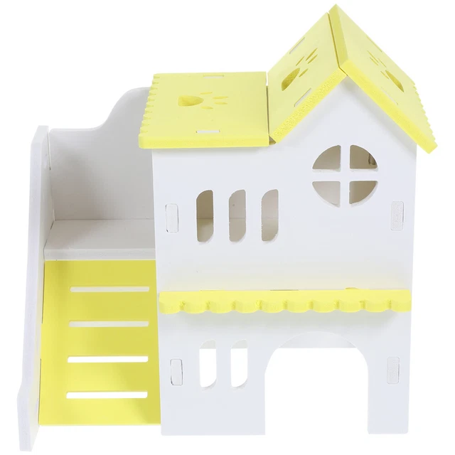 Hamster-Spielhaus, Häschen-Versteck, dekoratives Meerschweinchen-Villa- ,