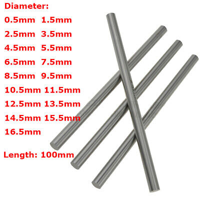Precision Ground Metric Rod Shaft 1000mm BS1407 7.5mm Diameter x 1 Metre Long Silver Steel Bar 
