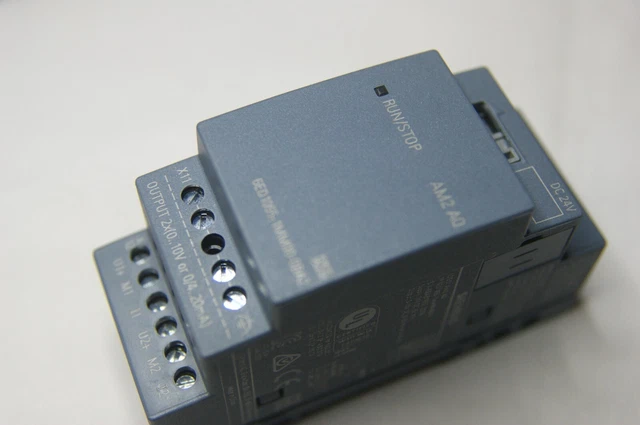 Logo Rtd Module SIEMENS LOGO! AM2 RTD Erweiterungsmodul - 12/24V (6ED1055-1MD00-0BA2 ...