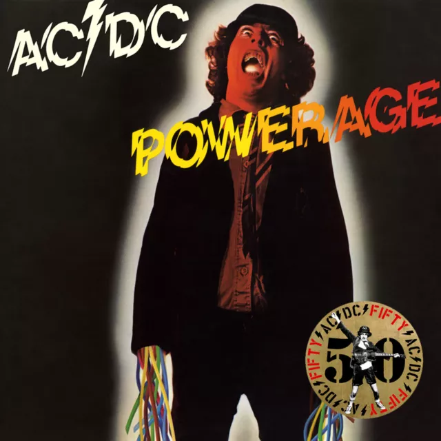 AC/DC Powerage (50th Anniversary Gold Vinyl) (Vinyl) 12" Album Coloured Vinyl