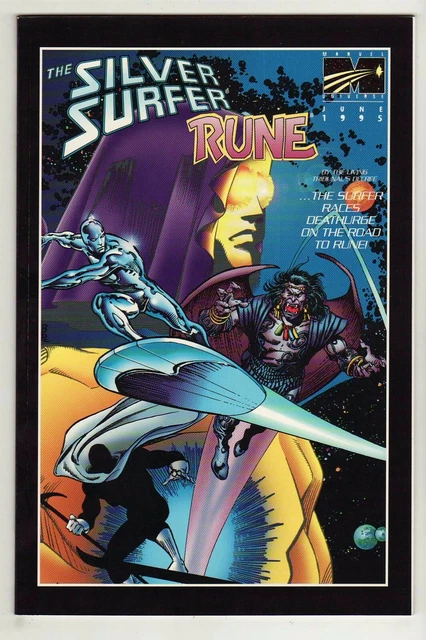 Nm+ Marvel And Malibu Comics Silver Surfer Rune #1 - Unread Copy