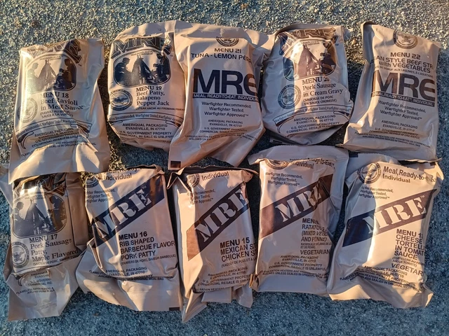 RATION DE COMBAT US Army MRE Meal, Ready-to-Eat EUR 40,00 - PicClick FR