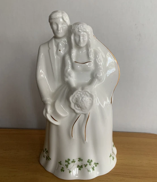 IRISH ROYAL TARA Fine Bone China Bride and Groom Cake Topper from