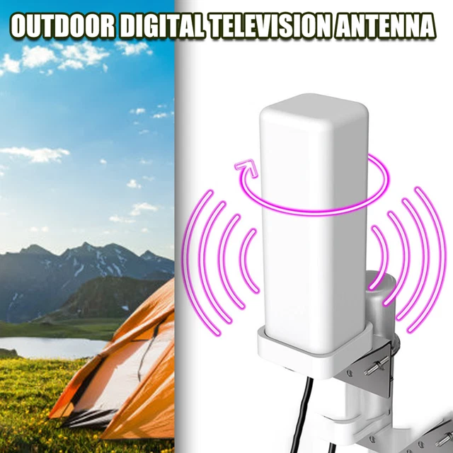 New 6000 Miles HDTV 1080P Outdoor HD 4K Digital TV Antenna 360° Signal M 2