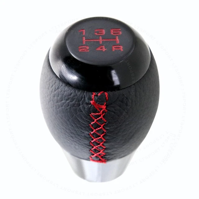 Fit WRX 5-Speed Manual Transmission Stick Shift Knob Leather Gear Lever Cover Fit WRX 5-Speed Manual Transmission Stick Shift Knob Leather Gear Lever Cover