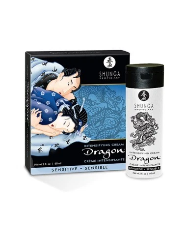 Shunga Crema Del Dragón Sensitive Para Parejas