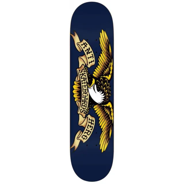 Anti Hero Skateboards Classic Eagle XLG Skateboard Deck Blue 8.5"
