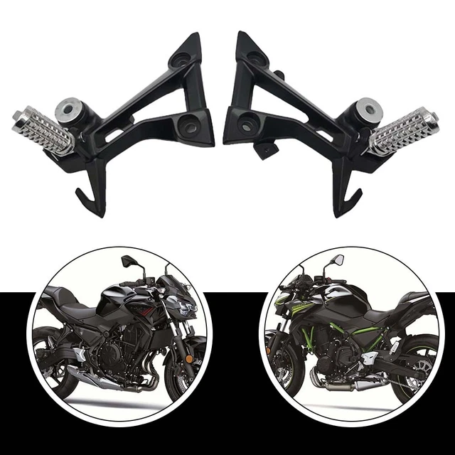 Lot De 2 Pédales De Repos (pegs) Pour BMX/VTT – Alliage Aluminium Antidérapant, Charge Max 100 Kg, Installation Facile, Noir
