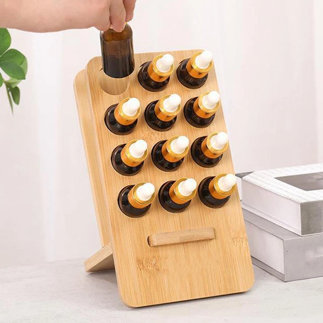 ESSENTIAL OIL STORAGE Rack Countertop Vertical for Shop Living Room ...