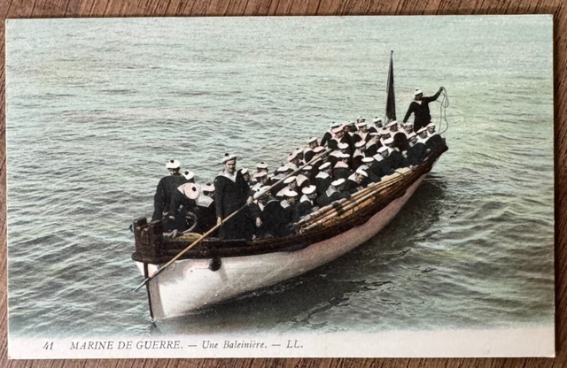 CPA CARTE POSTALE 1917 MARINE NATIONALE KLEBER CROISEUR-CUIRASSE