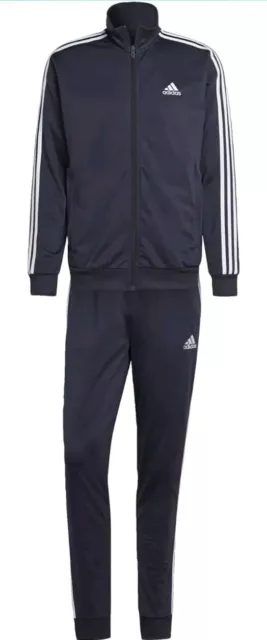 🔥Adidas Tracksuit Black, Men's, Top And Bottoms Size M, BNWT 🔥FREE DELIVERY 🚚