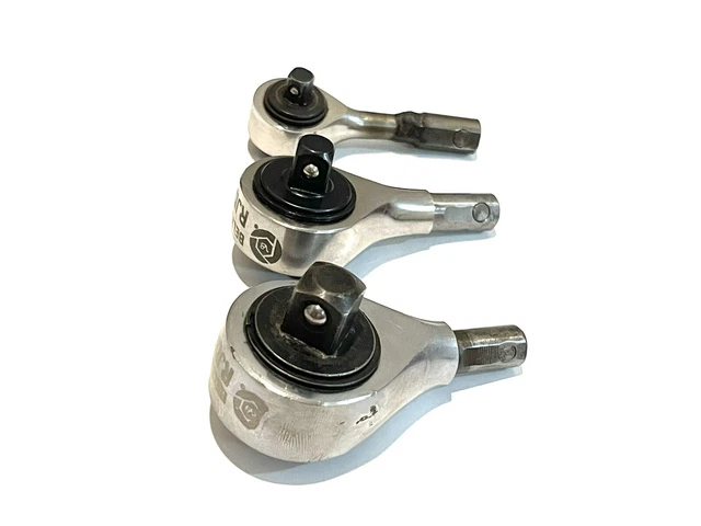 Belknap Interchangeable Torque Wrench Ratchet Head NOS 3pc