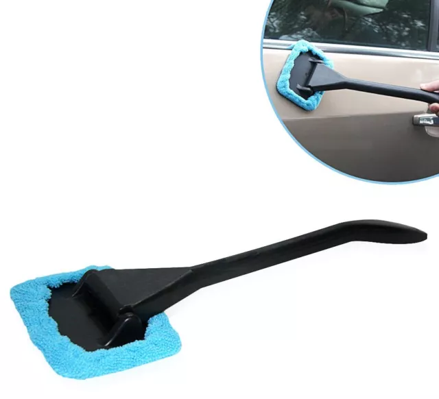 Car Window Brush Windshield Clean Fast Easy Shine Handy Auto Wiper Cleaner Home