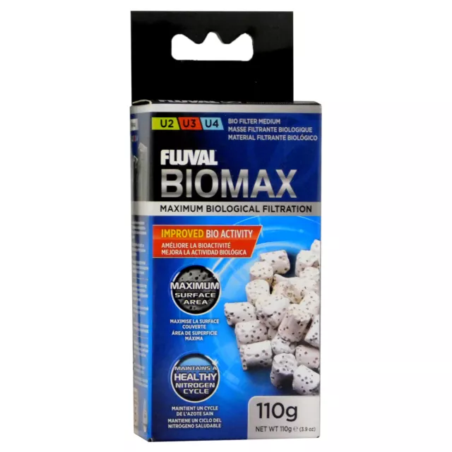 FLUVAL U2 U3 U4 BIOMAX KERAMIKFILTER BIO MEDIA 110g INTERNES FISCHTANK AQUARIUM