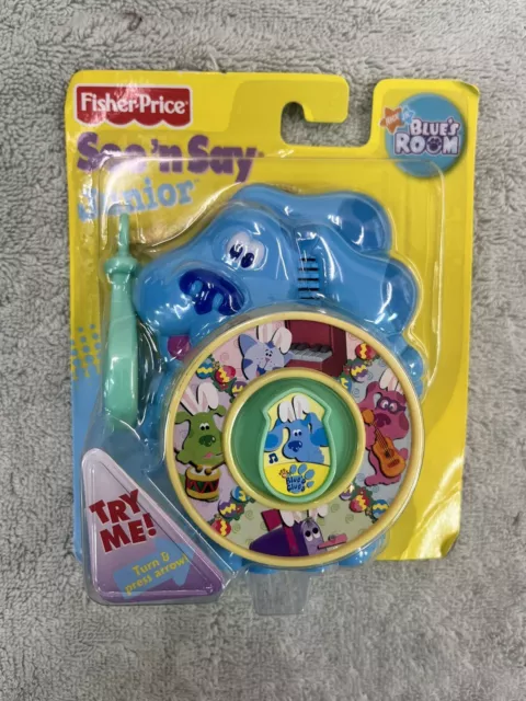 New Blue’s Clues Room See N Say Junior Music Toy Fisher-Price 2006 L1388