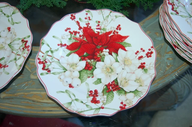 222 FIFTH WINTER Harmony Holidays Christmas Dishes Desert Salad