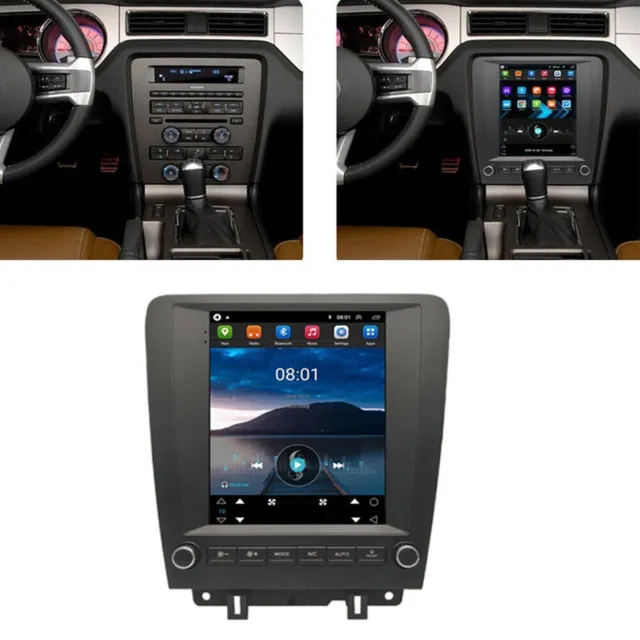 For Ford Mustang 2010-2014 Car Stereo Radio 9.7''Android 12 GPS Navi w/Cam 2+32G