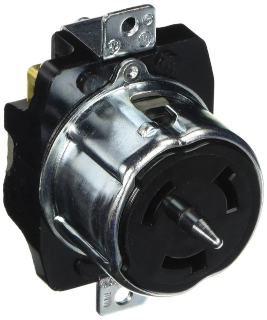 Hubbell CS8169 Locking Receptacle, 50 amp, 480V, 3 Pole and 4 Wire