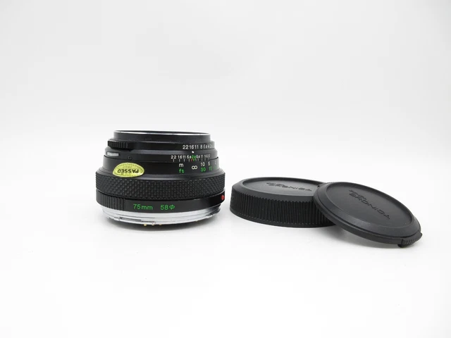 ゼンザブロニカ　ZENZANON MC 1:2.8 75mm レンズ　ETR用 絶妙な距離感とボケ感】BRONICA ZENZANON MC 75mm F2.8