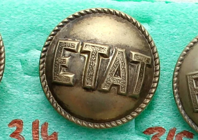 Ancien Pin's (bouton) Résident État De New York - 1926 - Pêche, Chasse, Piégeage - Permis