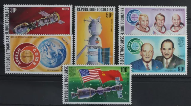Togo 1110A-1115A postfrisch Raumfahrt, Weltall #WW196