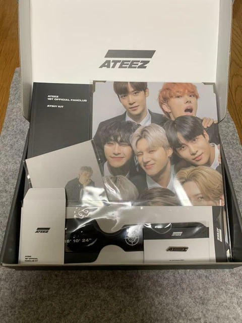 ATEEZ 1st Fan Club Official FANCLUB ATINY KIT Members Only Photobook  Postcard