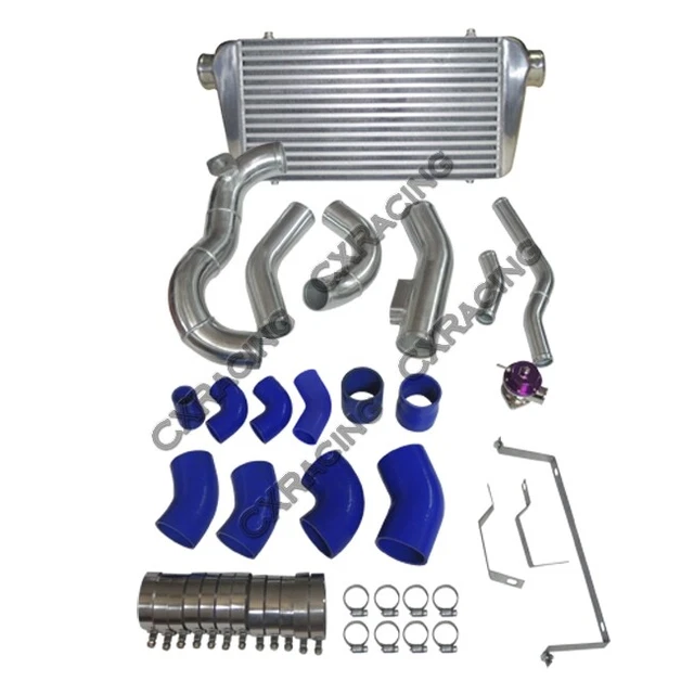 2JZGTE SWAP INTERCOOLER Piping Intake Radiator Pipe Kit For BMW E36