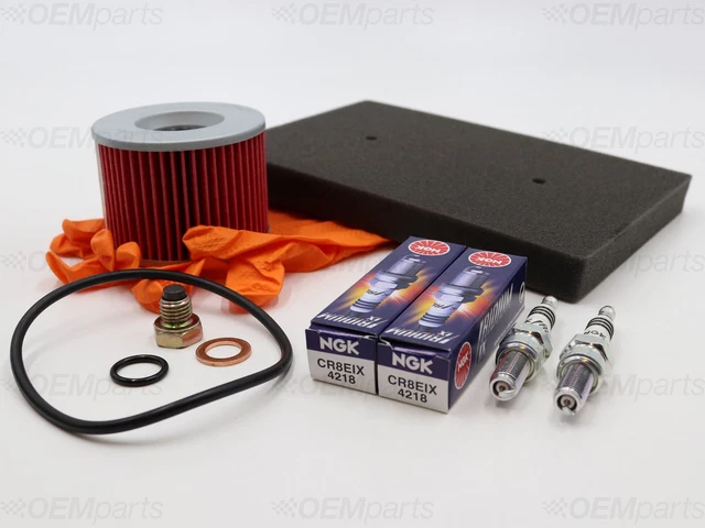 Air / Oil Filter, Iridium Spark Plug, Drain Plug KAWASAKI NINJA 250 (2008-2014)