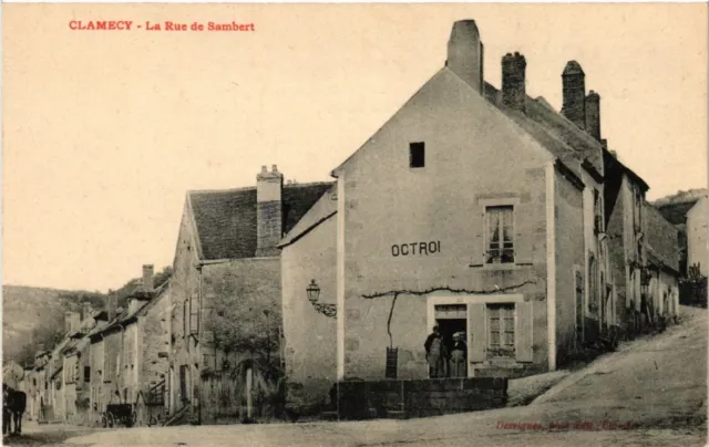 CPA AK CLAMECY - La Rue de Sambert (518568)